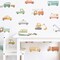 Car and Truck Wall Decals - Removable & Reusable Wall Stickers, Peel and Stick Wall Decor for Kid's Rooms and Nurseries